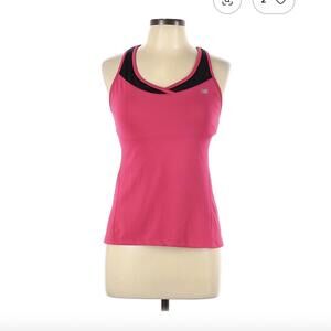 New Balance Pink Active Tank Top Size Large